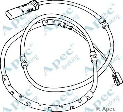 APEC BRAKING wir5279 -  Указатель износа, накладка тормозной колодки